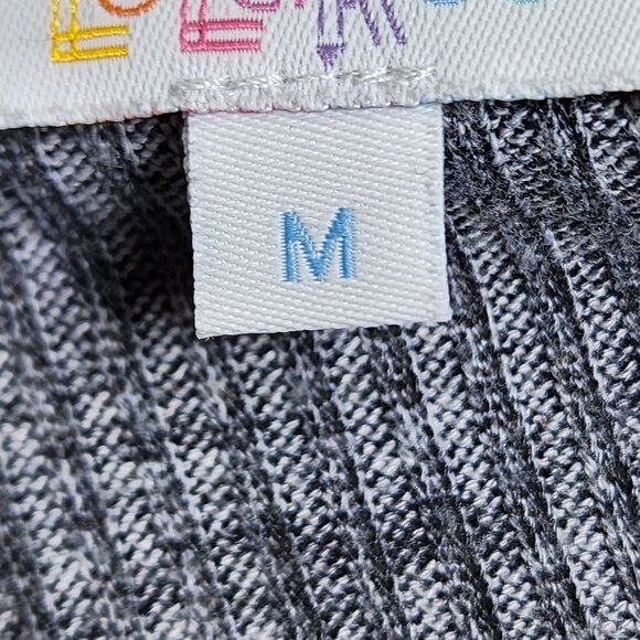 LuLaRoe Womens M Sarah Duster Cardigan Rose Floral V Neck Long Sweater Pockets - Picture 9 of 10